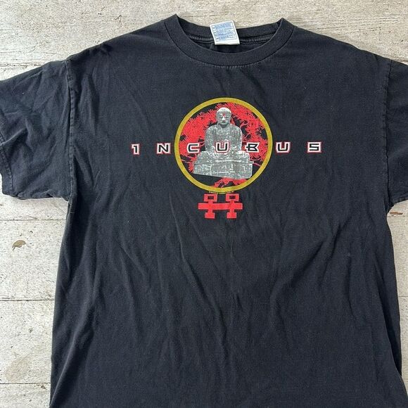 Vintage 2003 Y2k Incubis Tour Tee Size Large - Picture 2 of 4